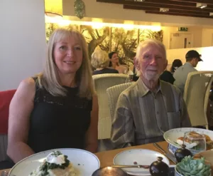 Karen and her father John