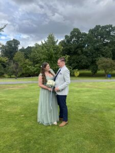 Megan with her boyfriend Mitch.