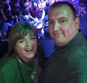 Martin Anderton and his wife Jacqueline