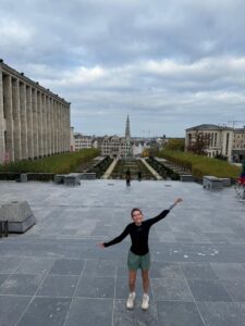 Alice Bolton out for a run