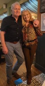 Bill McGugan now with wife Alison