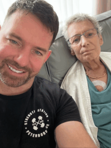 Doreen and her Son Graeme