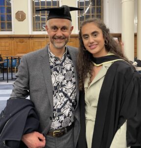 Karis at her graduation