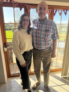 Paul and his daughter Rebecca