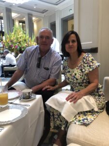 Paul and his wife Pat