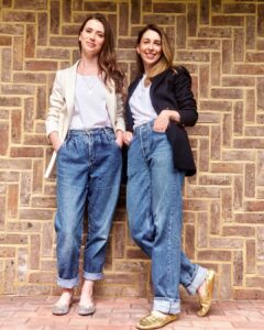 Lauren with her sister Sarah