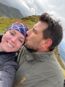 Tara with partner Lee