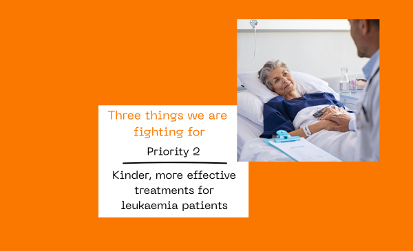 Calling on the UK government: Kinder, more effective treatments for leukaemia patients